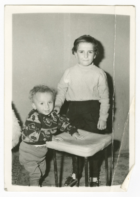 Thaer and Nisreen Amr, Hebron, 1968-1969