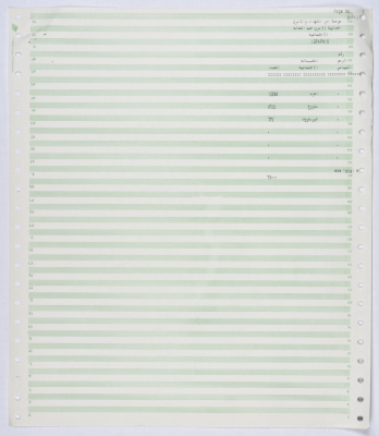 Statistical data on the marital status of the Palestinian prisoners between 1987 and 1990
