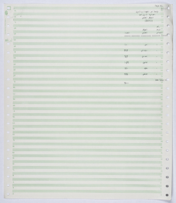 Statistical data on the educational qualifications of the Palestinian prisoners between 1987 and 1990