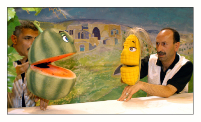 عرض مسرحية "مغامرات خضرا" في مسرح وسينماتك القصبة