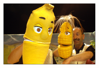 عرض مسرحية "مغامرات خضرا" في مسرح وسينماتك القصبة