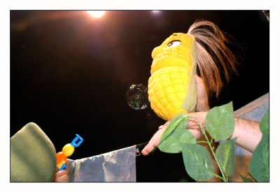 عرض مسرحية "مغامرات خضرا" في مسرح وسينماتك القصبة