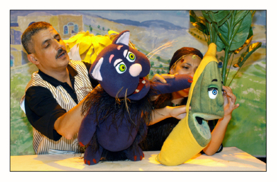 عرض مسرحية "مغامرات خضرا" في مسرح وسينماتك القصبة