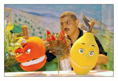 عرض مسرحية "مغامرات خضرا" في مسرح وسينماتك القصبة