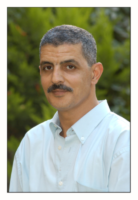 صورة شخصية للممثل الفلسطيني حسام أبو عيشة 