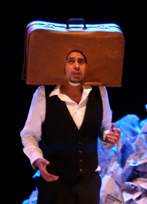 A Performance of a Play "Stories Under Occupation" at al-Kasaba Theatre and Cinemathique 