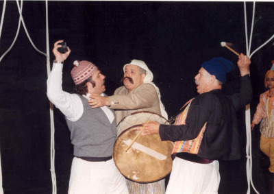 "The Happy Shoemaker", a Photograph of a Theatrical Performance by al-Kasaba Theatre, 1973