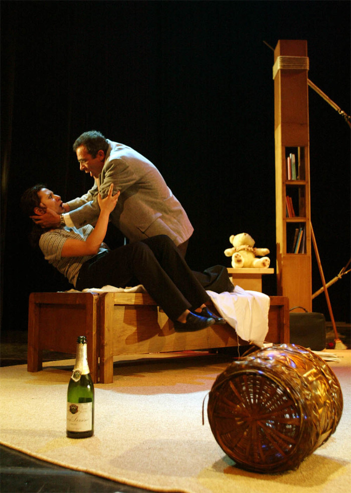 The theatrical performance of 