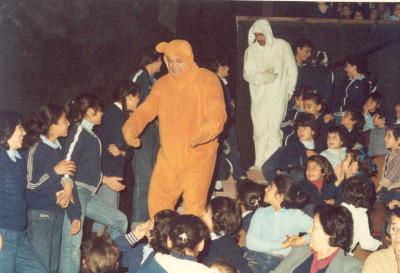 The theatrical-musical performance of "Laila al-Hamra