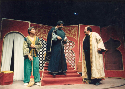 The theatrical-musical performance of "Rumpelstiltskin (The Elf and the Pounders