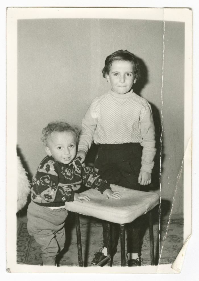 Thaer and Nisreen Amr, Hebron, 1968-1969