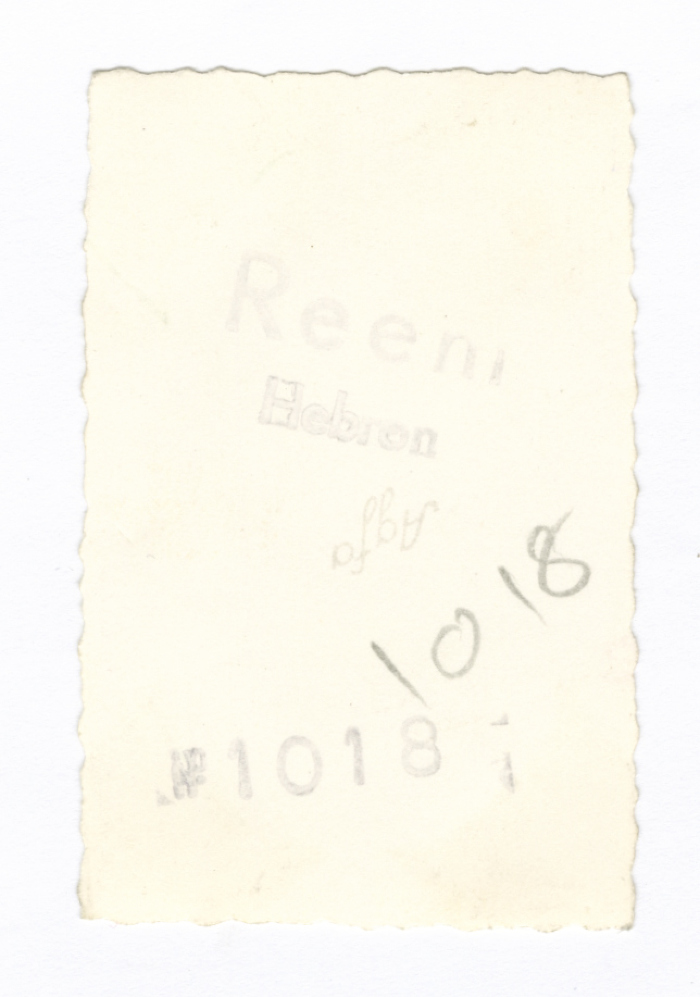 Yasser Amro, Hebron, 1058- 1962