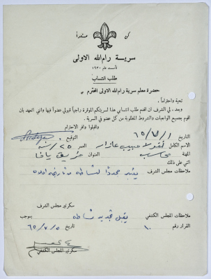 An Affiliation Letter from Nicola Habib Azzar 