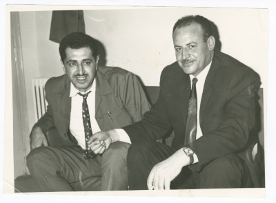 ياسر عمرو وخالد الحسن، بيروت، 1969