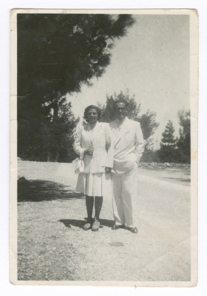 Jeries Abu Rummaneh and his wife