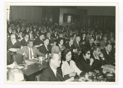 ياسر عمرو في مؤتم تضامن الشعوب الأفريقية الآسيوية، القاهرة، 1969