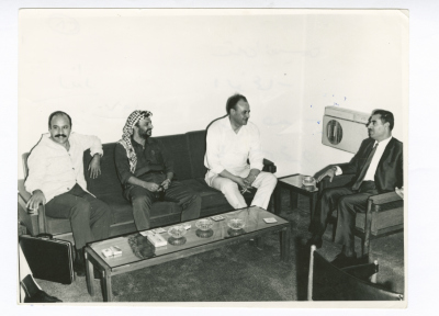 زيارة وفد من منظمة التحرير الفلسطينية لبغداد، 1970
