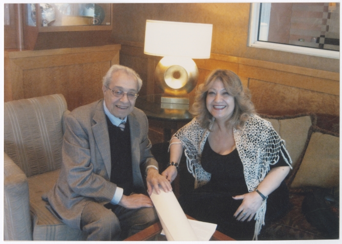 Maha El-Saca and Clovis Maksoud