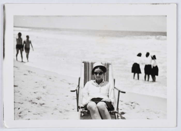 Nahla Qura on the Jaffa Beach 