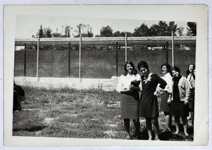 Nahla Qura at Dar al-Mu'allimat in Ramallah