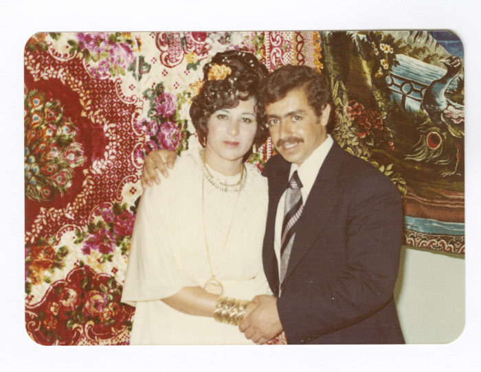 Maysar al-Raj'i with Her Husband, 1984- 1985