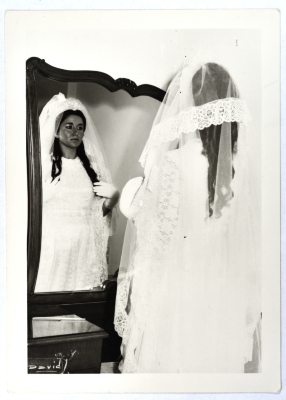 A Photograph of Nahla and Nazih Qura