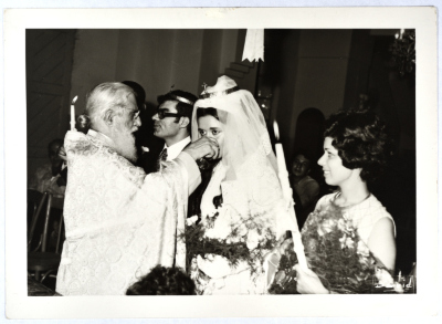 A Photograph of Nahla and Nazih Qura