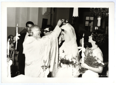 A Photograph of Nahla and Nazih Qura