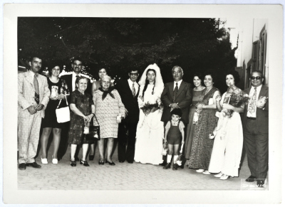 A Photograph of Nahla and Nazih Qura