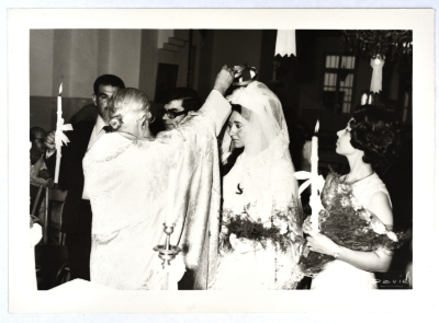 A Photograph of Nahla and Nazih Qura