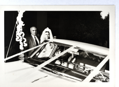 A Photograph of Nahla and Nazih Qura