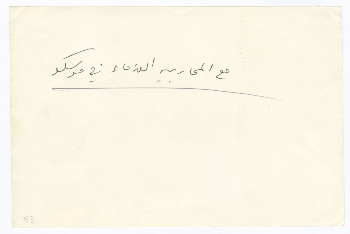 ياسر عمرو ضمن وفد لمنظمة التحرير الفلسطينية، موسكو، 1984- 1985