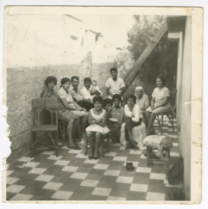 A Group Photograph of the Azar Family, Gaza