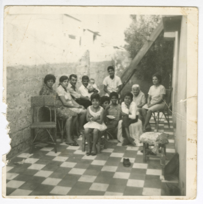 A Group Photograph of the Azar Family, Gaza