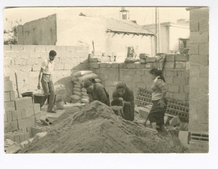 Saleem Dawood Azar Helps Two Nuns Building Their Home in Gaza