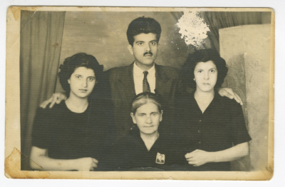 A Photograph of the Azar Family, Gaza, 1950