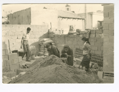Saleem Dawood Azar Helps Two Nuns Building Their Home in Gaza