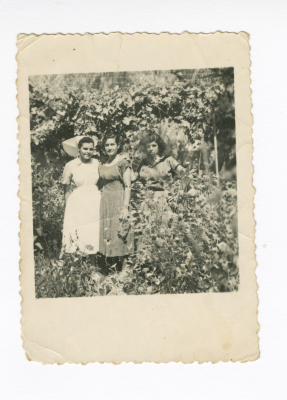 Nuzha Azar and Her Two Friends, Gaza, 1970 -1979