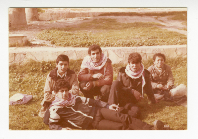 Saleem Dawood Azar with His Friends at Shejaiya Park, Gaza, 1985