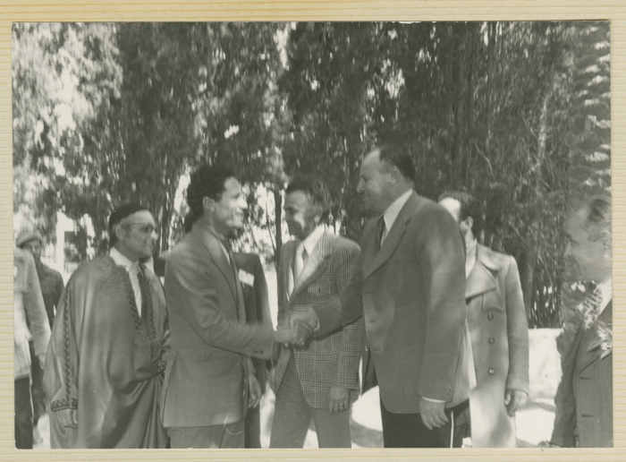 The Visit of a Delegation of the Federation of Palestinian Bar Association, Libya, 1971- 1972