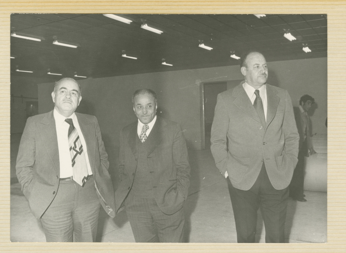 The Visit of a Delegation of the Federation of Palestinian Bar Association  to a Textile Factory, Libya, 1971- 1972