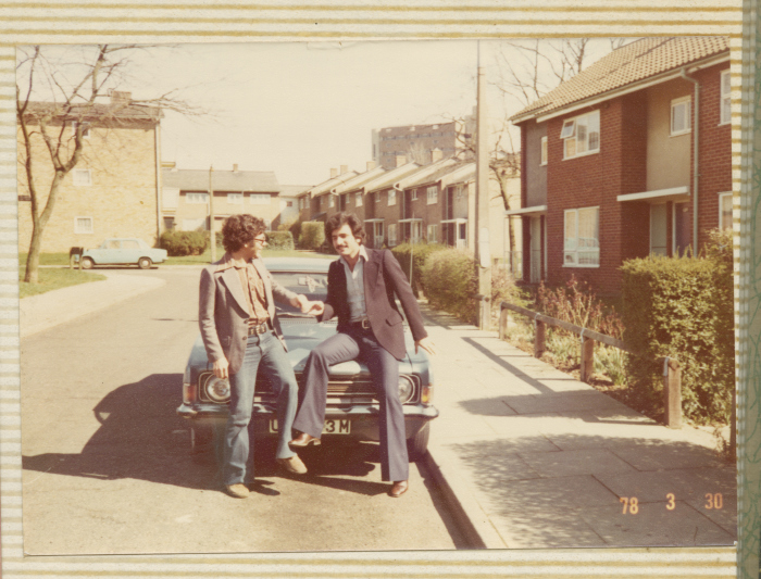 Nidal Amro, Britain, 1978 