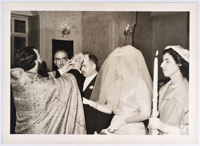Zuhdi Tarazi and Widad Kurunfuli's Wedding in 1958