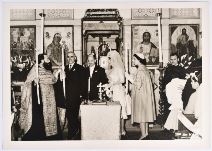 Zuhdi Tarazi and Widad Kurunfuli's Wedding in 1958