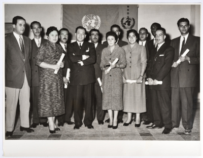 Layla Tarazy at UNESCO Headquarters in Beirut 
