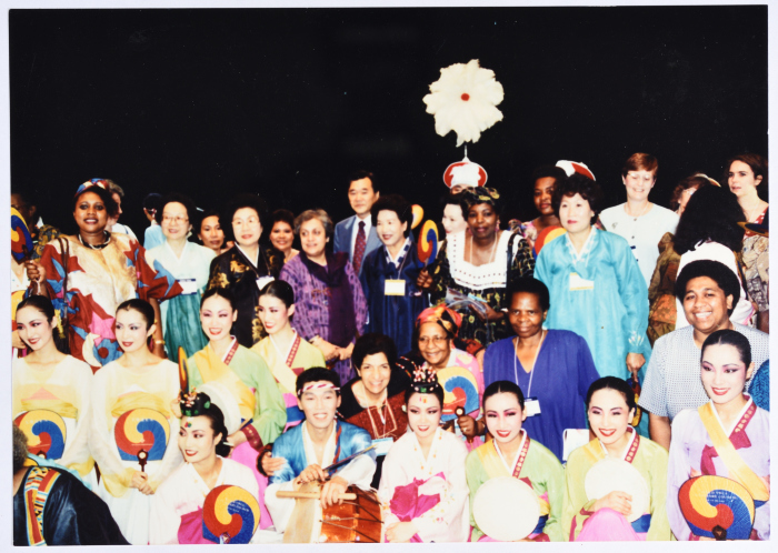 Layla Tarazi on a Trip to Korea in 1995