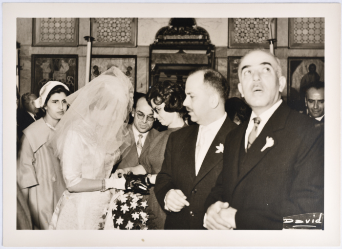 Zuhdi Tarazi and Widad Kurunfuli's Wedding in 1958
