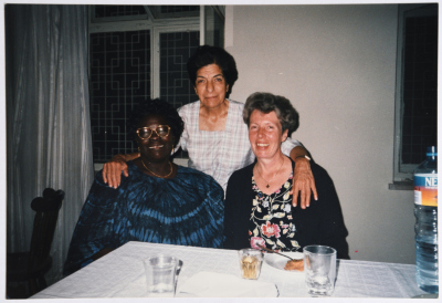 Layla Tarazi at the YWCA in Jerusalem 