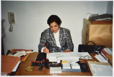 Layla Tarazi During her Time Working with the Arab Orthodox Society 