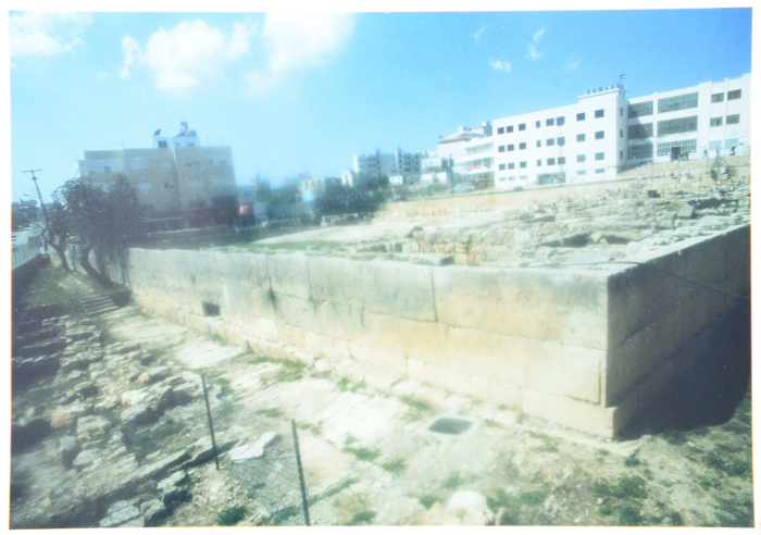 A Photograph of a School in Hebron City 